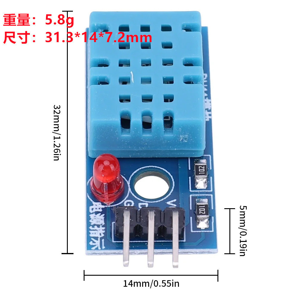 Mô-đun cảm biến độ ẩm MO Priority DHT11 Mô-đun cảm biến độ ẩm nhiệt độ Mô-đun cảm biến nhiệt độ DHT1
