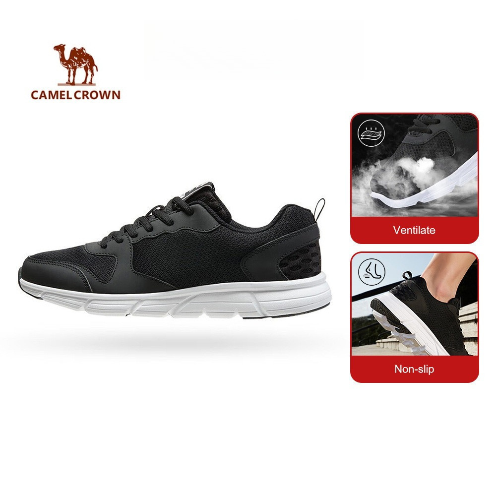  Giày sneaker CAMEL CROWN SPORTS nhẹ thoáng khí ngoài trời thể thao chạy bộ thông thường cho nam 