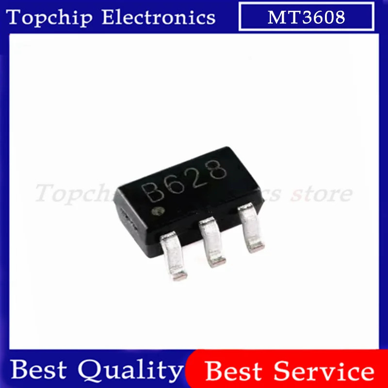 10 Miếng MT3608 SOT23-6 3608 B628 B6288 B6289 B6226 Chip 9ZKS