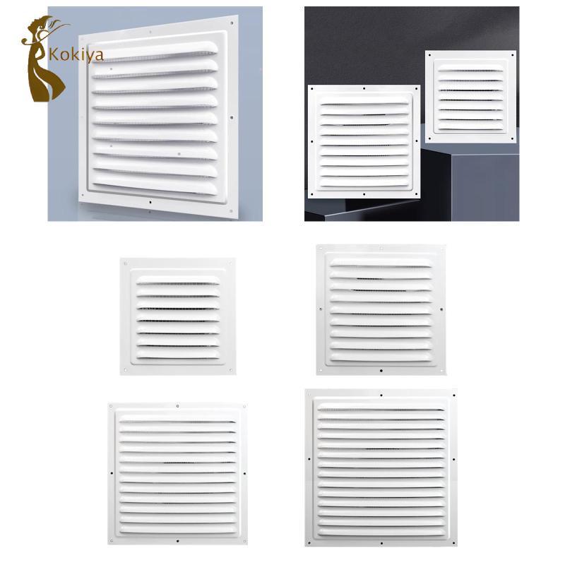 Air Vent Cover Hợp kim nhôm trắng Air Return Grill Cover Air Vent Grille Air Vent Louver cho Rvs Hom
