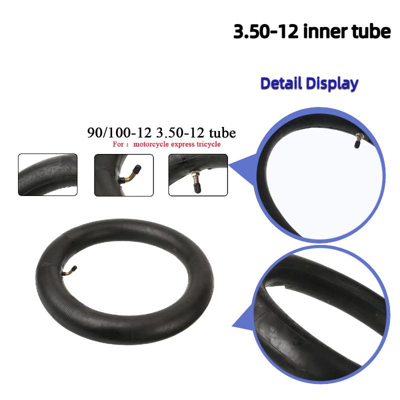 Electric Scooter Inner Tube 3.50‑12 Replacement Inner Tube for Electric Tricycle Vehicle Electric Tr