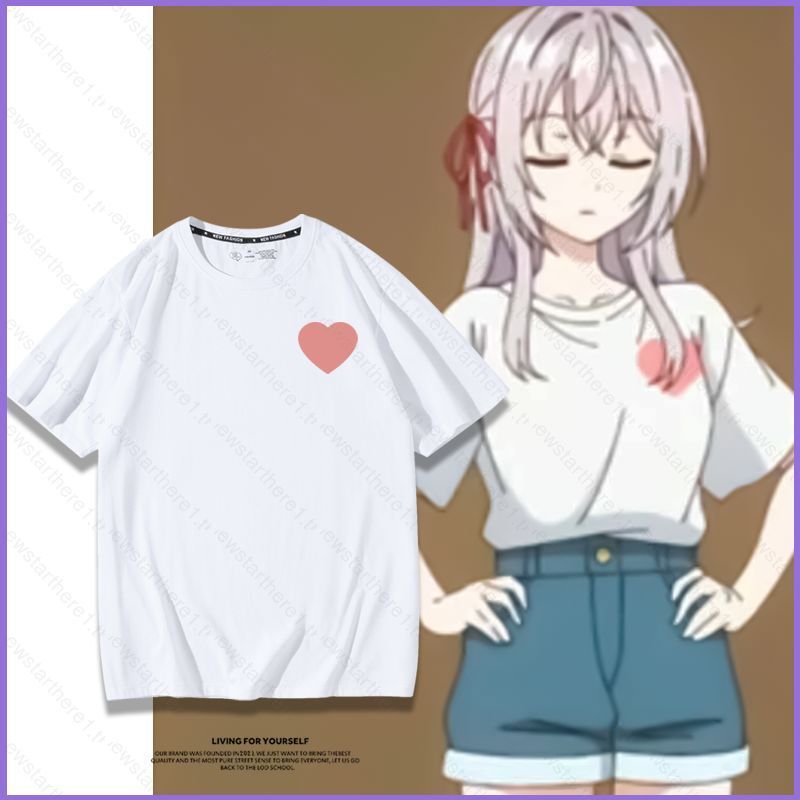 Áo Thun Cosplay Alya/Nga Alisa Mikhailova/Kujou, Vải 3D Tay Ngắn