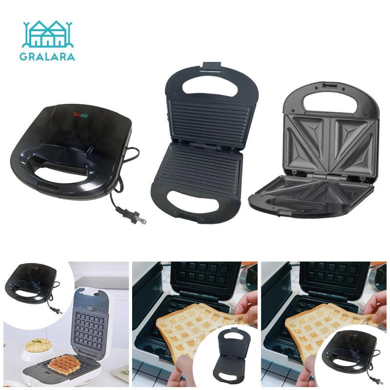 Máy làm bánh quế Máy làm bánh nướng hai mặt Làm nóng nhỏ gọn đa chức năng Dễ dàng làm sạch Máy làm bánh Sandwich cho quán cà phê Nhà bếp tại nhà