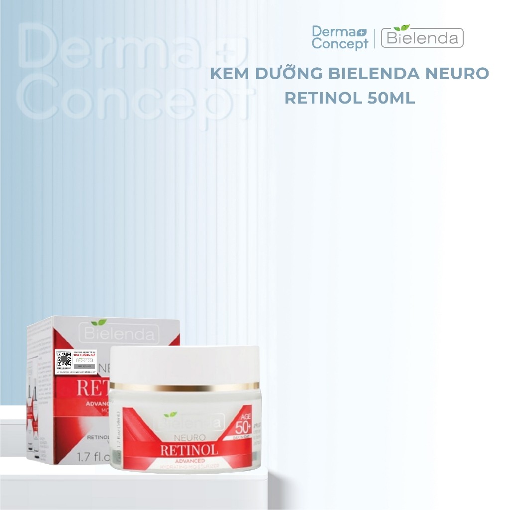 Kem dưỡng Bielenda Neuro Retinol nâng cơ, chống lão hoá 50ml