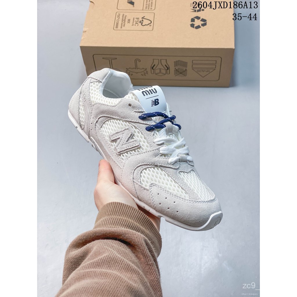 NB 530 SL MiuMiu, giày sneaker retro, thấp cổ, phong cách unisex, thoải mái, streetwear & dạo phố