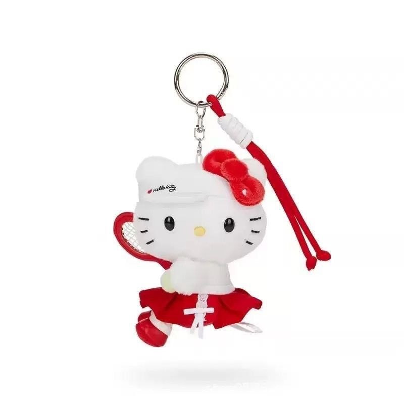 Học viện quần vợt Sanrio HelloKitty Melody Cinnamon Dog Kuromi Mặt dây chuyền #G7.1#