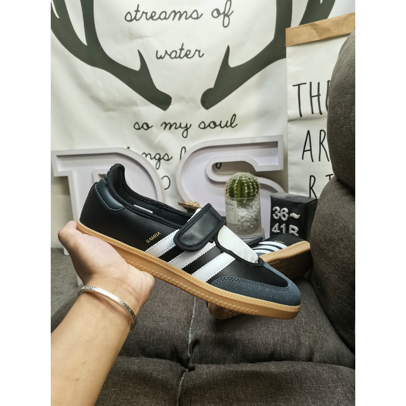Giày thể thao đế bằng da Samba Jane HJ6O - Giày thể thao nam nữ thông thường JQ6445