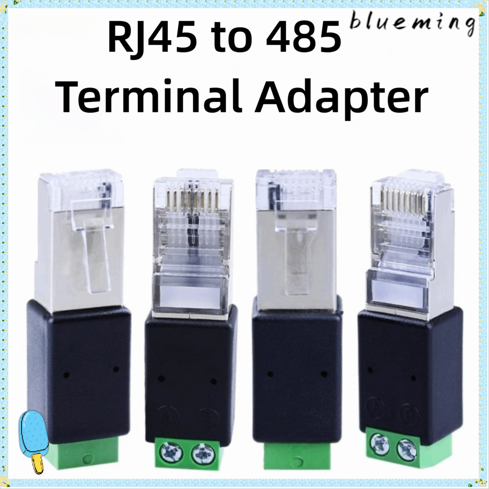 Bộ chuyển đổi BLUEMING RJ45 sang RS485, Bộ chuyển đổi RJ45 Đầu nối đầu cuối RJ45 Bộ chuyển đổi đầu c