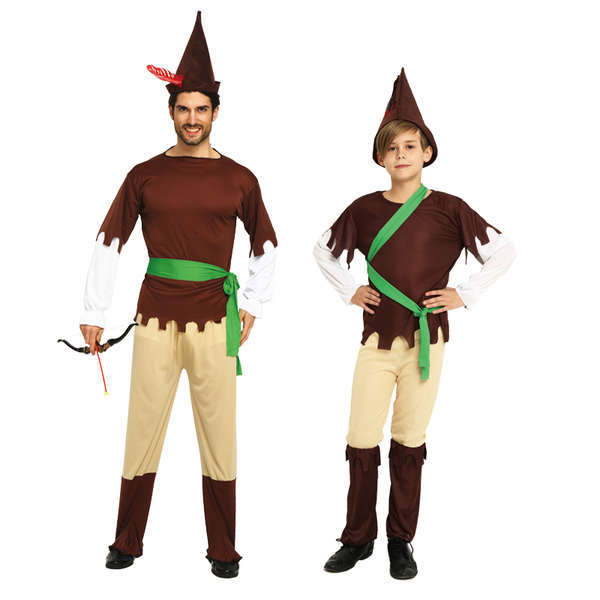 Halloween Cosplay Ngày Trẻ Em Nam Trang Phục Hóa Trang Peter Pan Hunter Trường Hiệu Suất Quần Áo Pet