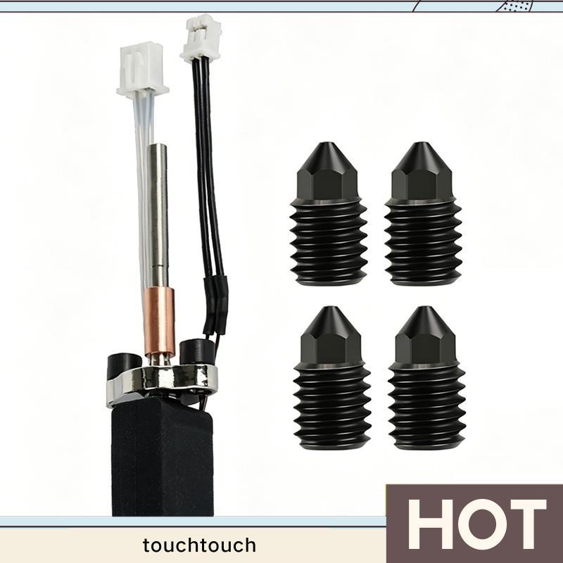 Dành Cho K1C / K1 MAX Tương Thích Cho K1 / K1 MAX Gốm Sứ Thay Thế Hotend Vòi Phun Thép Cứng Mới Nâng