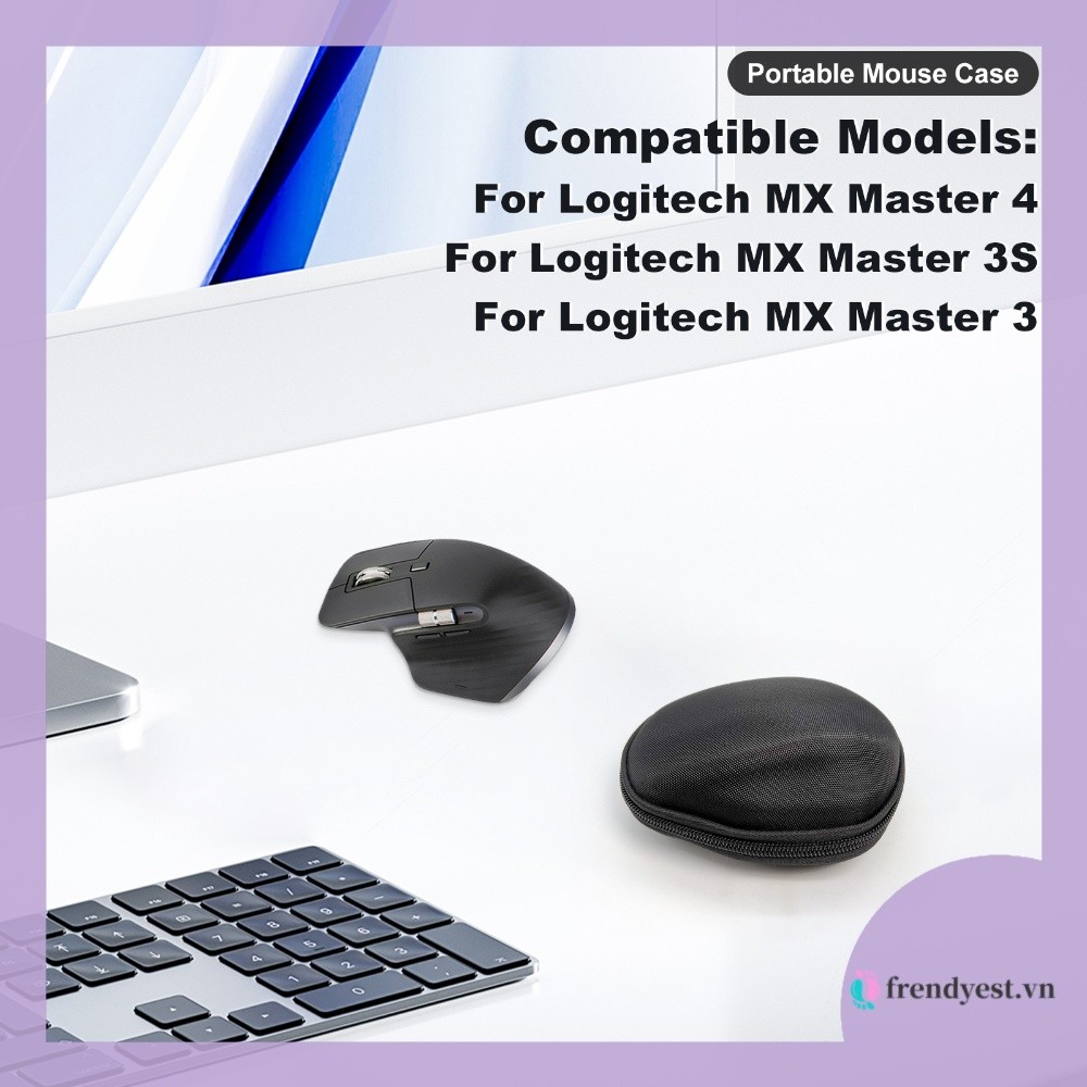 [frendyest.vn] Hộp đựng cứng di động cho Logitech MX Master 4 / MX Master 3 / 3S