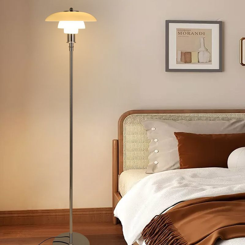 Đèn sàn phong cách trung cổ phòng khách sofa phòng ngủ đèn bàn cạnh giường-Floor lamp