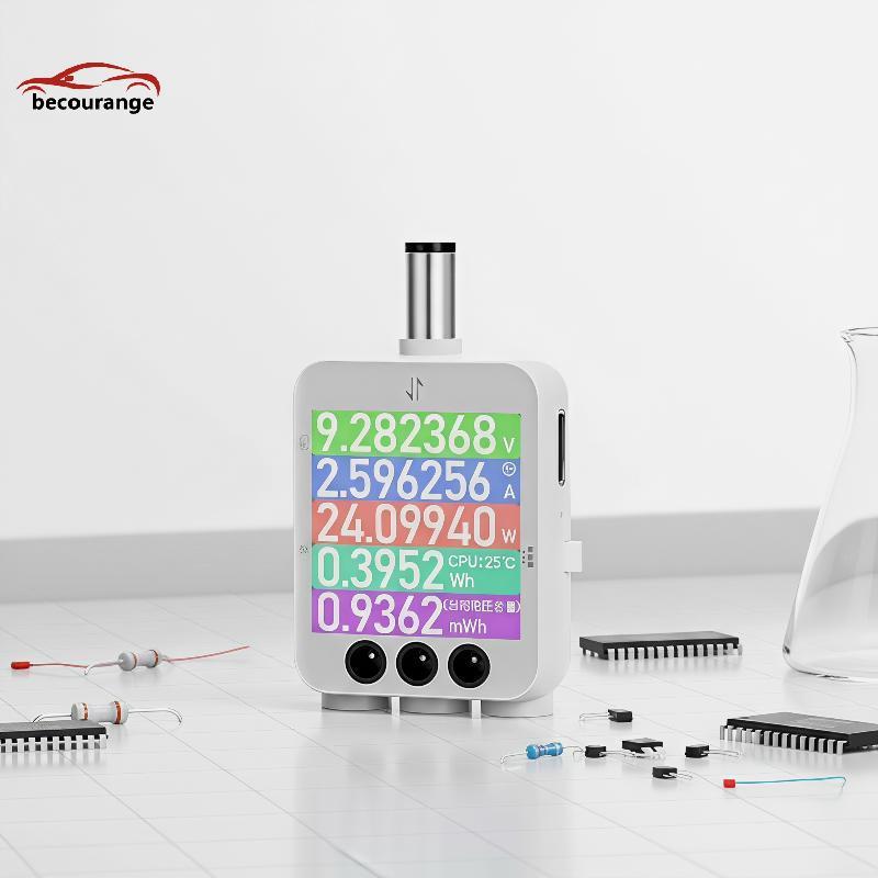 [BECO] B50 DC Vôn kế Ampe kế Watt Meter DC5.5 Máy kiểm tra kỹ thuật số có độ chính xác cao để kiểm t