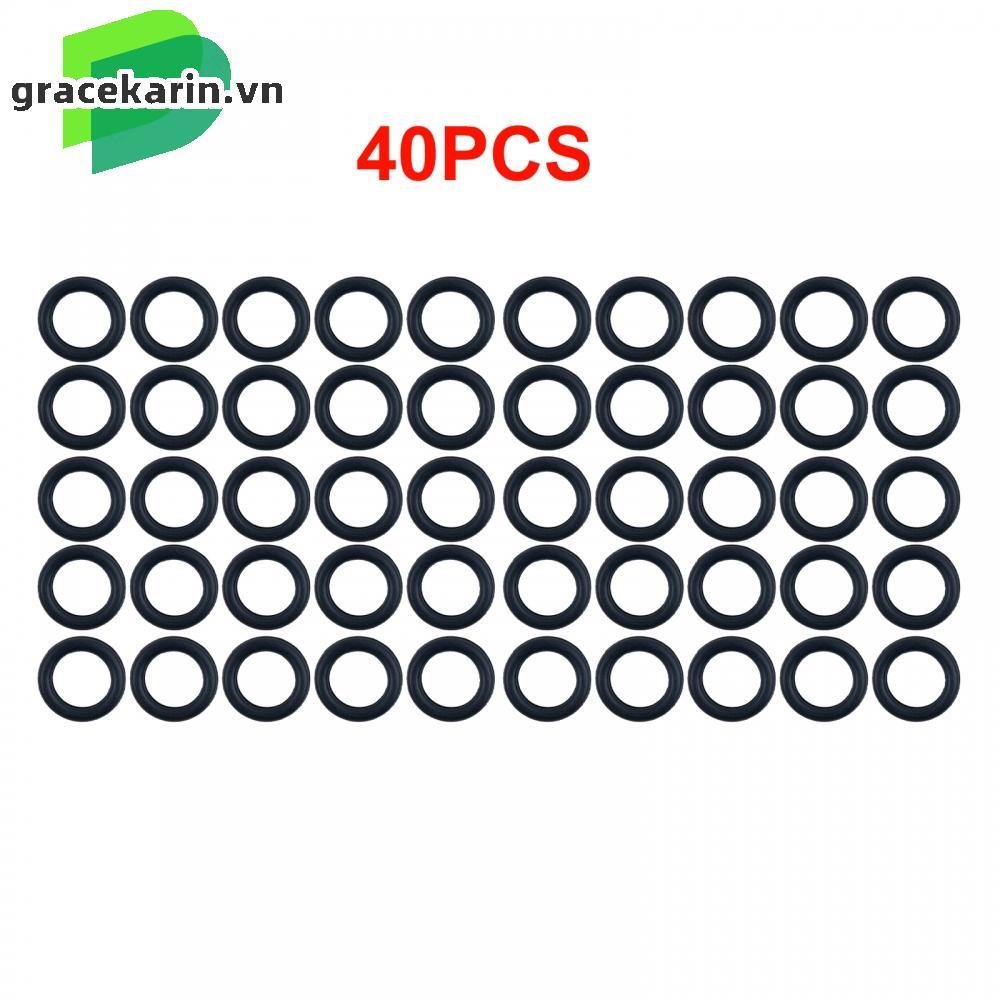 O-Rings Kit Tool Garden 40Pcs Parts Replacement Rubber Spare 3/8 Durable