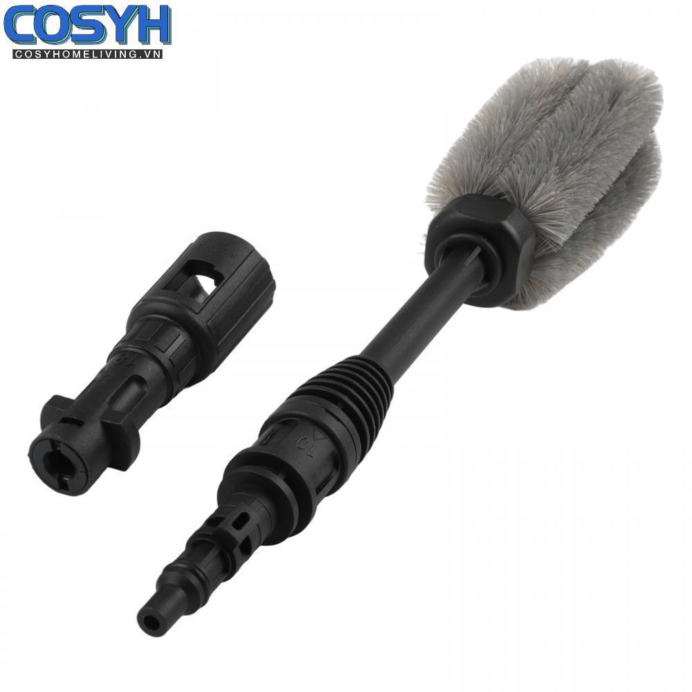 <cosyh>Car Wheel Brush Car Detailing Brush Cleaner For Karcher Detailing Brush