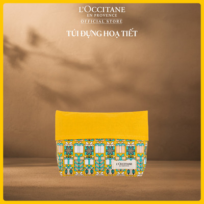 [HB GIFT] Túi Đựng Hoạ Tiết L'Occitane