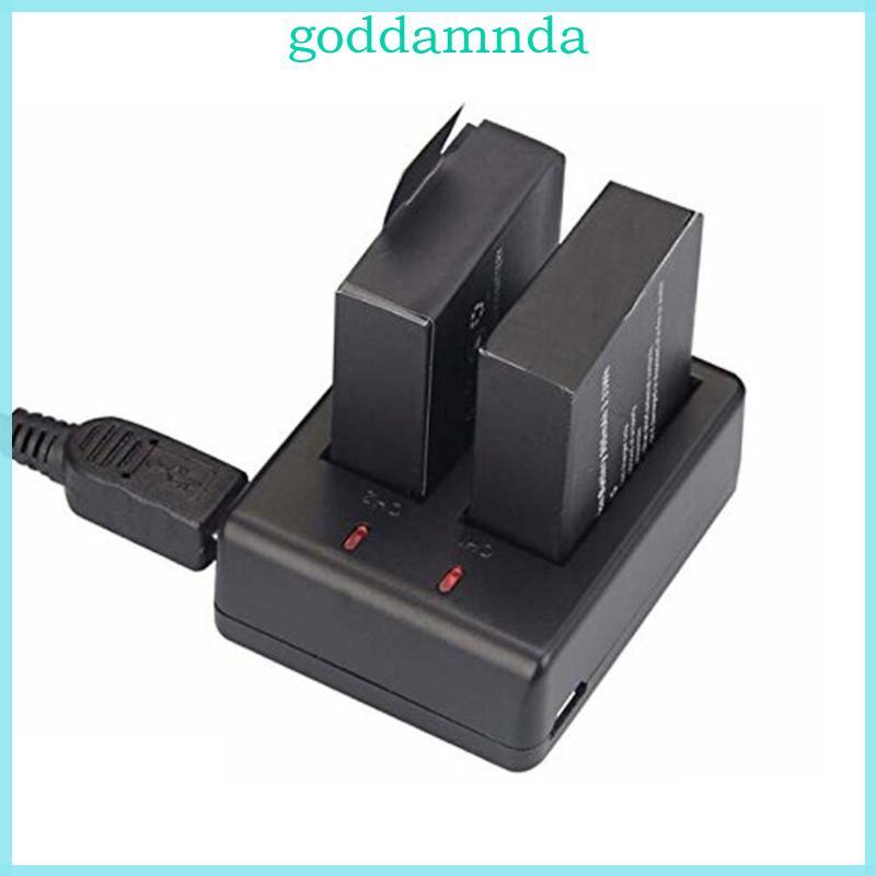 Bộ sạc đôi GODD cho phụ kiện máy ảnh EKEN J4000 H9R