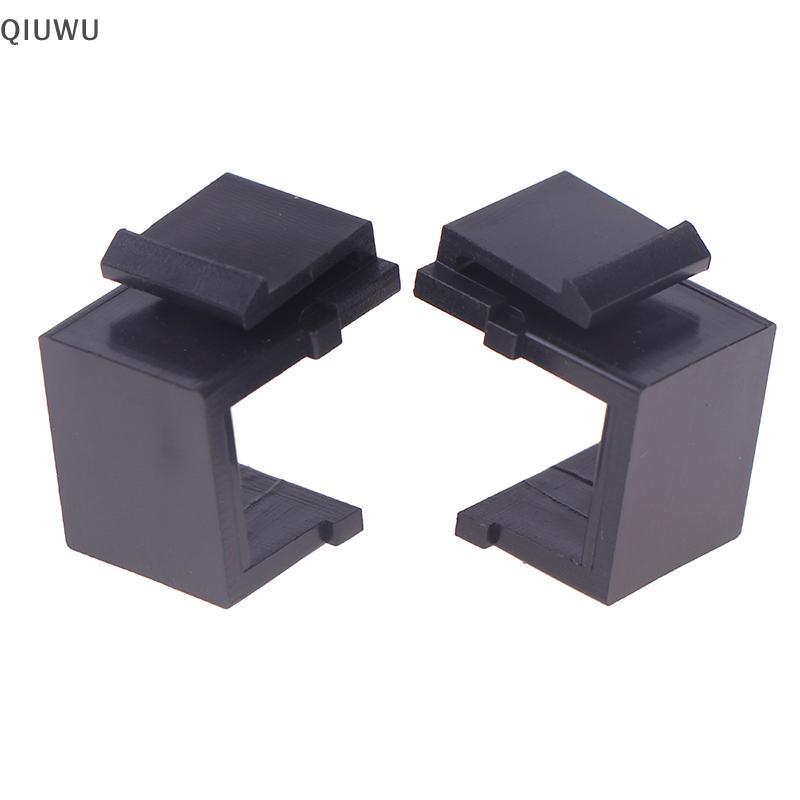QIUWU 10 Chiếc ZoeRax RJ45 Keystone Ja Chèn Để Đổ nk Keystone Tấm Tường Và Bảng Miếng Dán.