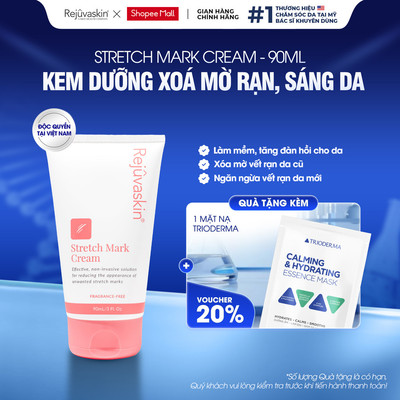 Kem Xóa Mờ Rạn Da Rejuvaskin Stretch Mark Cream 90ml - Skincare Ngăn Ngừa Rạn Mới, Mờ Rạn Cũ