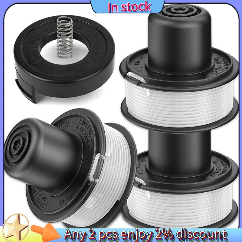 Còn hàng-A6246-XJ Strimmer Spool Tương thích với Tông đơ cỏ Thay thế GL250, GL310 Model có nắp cuộn 