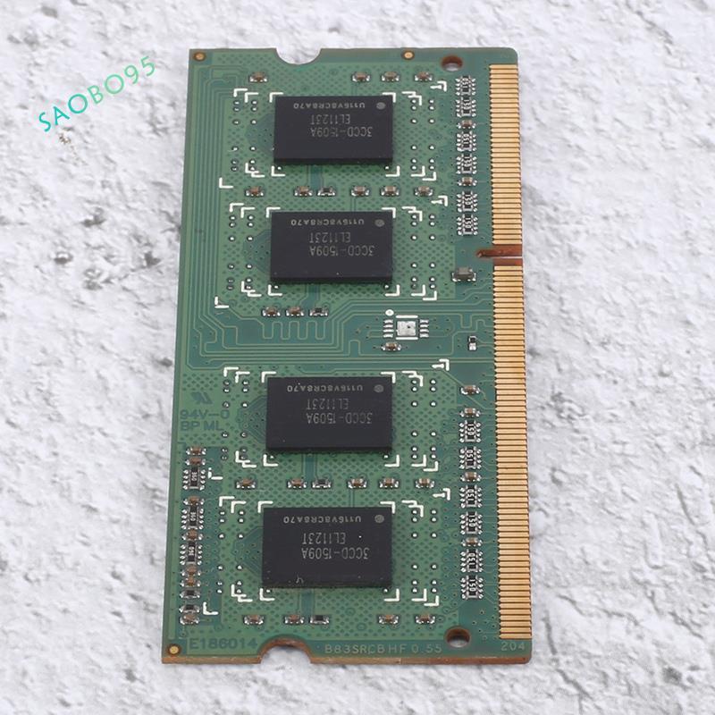 DDR3 2GB SODIMM Ram Memory 1RX8 PC3-10600S 1333Mhz Laptop Ram Memory 204Pin 1.5V Mô-đun bộ nhớ máy t