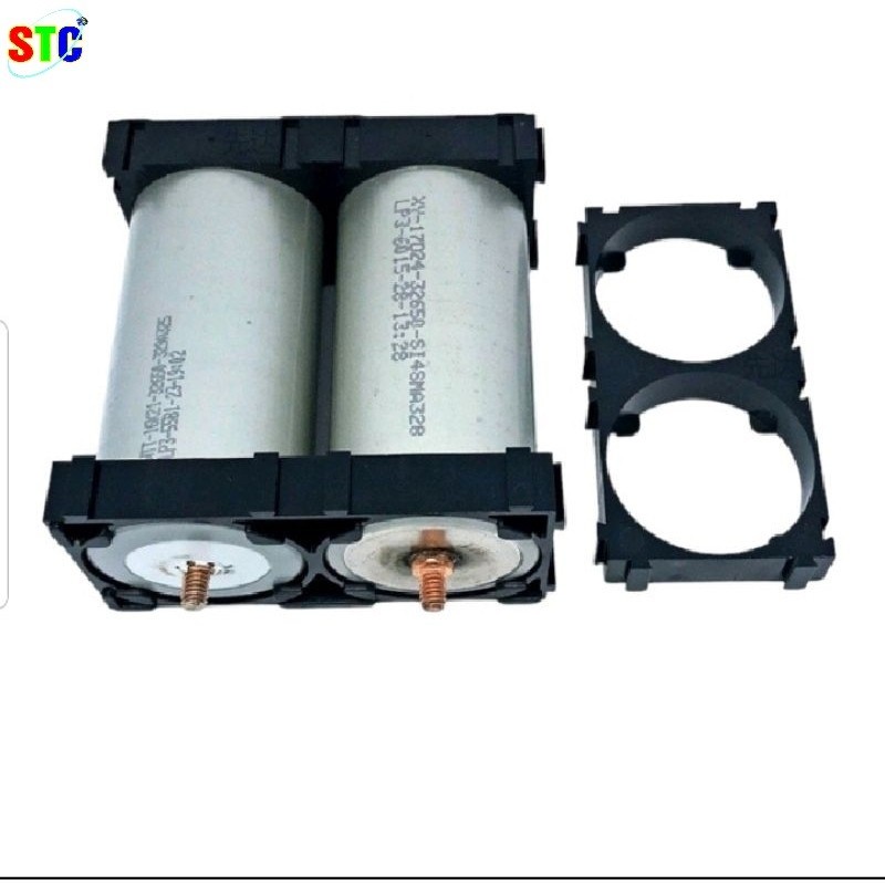 Khung pin 32650, 32700 - đế pin 32650, 32700(Khung đôi) hàng đẹp