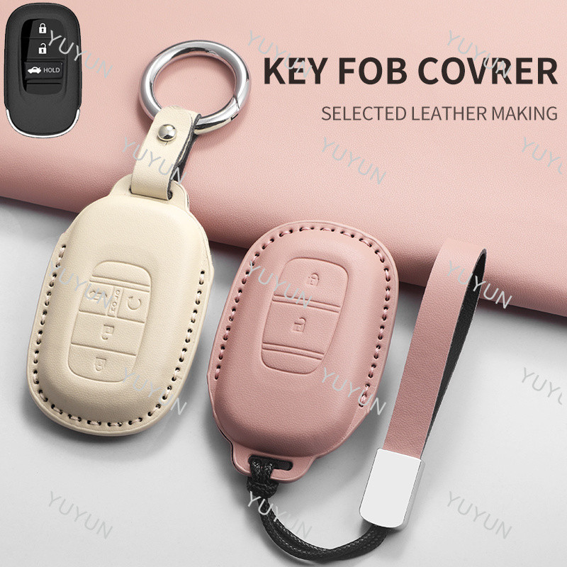 LF Honda Civic FE HRV 2024 2025 Accord crv Keyless / Push Start Mới Từ Xa Da Xe Ô Tô Chìa Khóa Ốp Lư