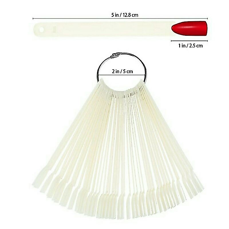 Móng que vuông bịch 50 que 3 màu đục,trong,đen