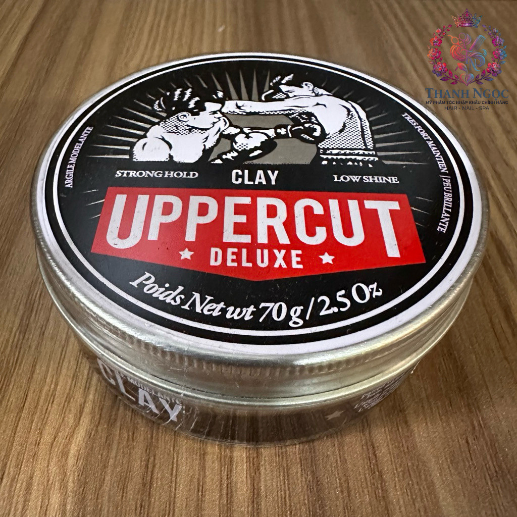 Sáp giữ nếp mạnh, độ hoàn thiện tự nhiên Uppercut Deluxe Clay 70gr [ TN ]