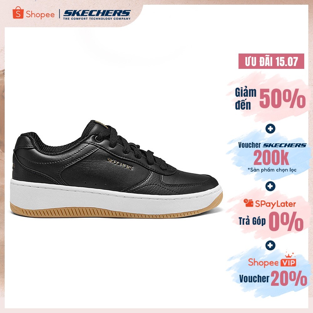 Giày Thể Thao Nữ Skechers Court Classics Sport Court 2.0 Core Essential - 185160-BLK Online Sale