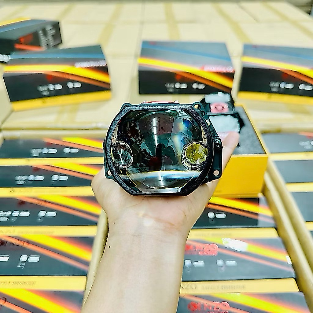 Đèn Bi Cầu Kenzo S700 Pro V2 Pha 100W Chính Hãng Ánh Sáng Mạnh