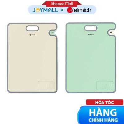 Thớt Đa năng Elmich EL8418, EL8419, Hàng Chính Hãng, Nhựa Cao Cấp, Mài Dao, Rãnh Thoát Nước -JoyMall