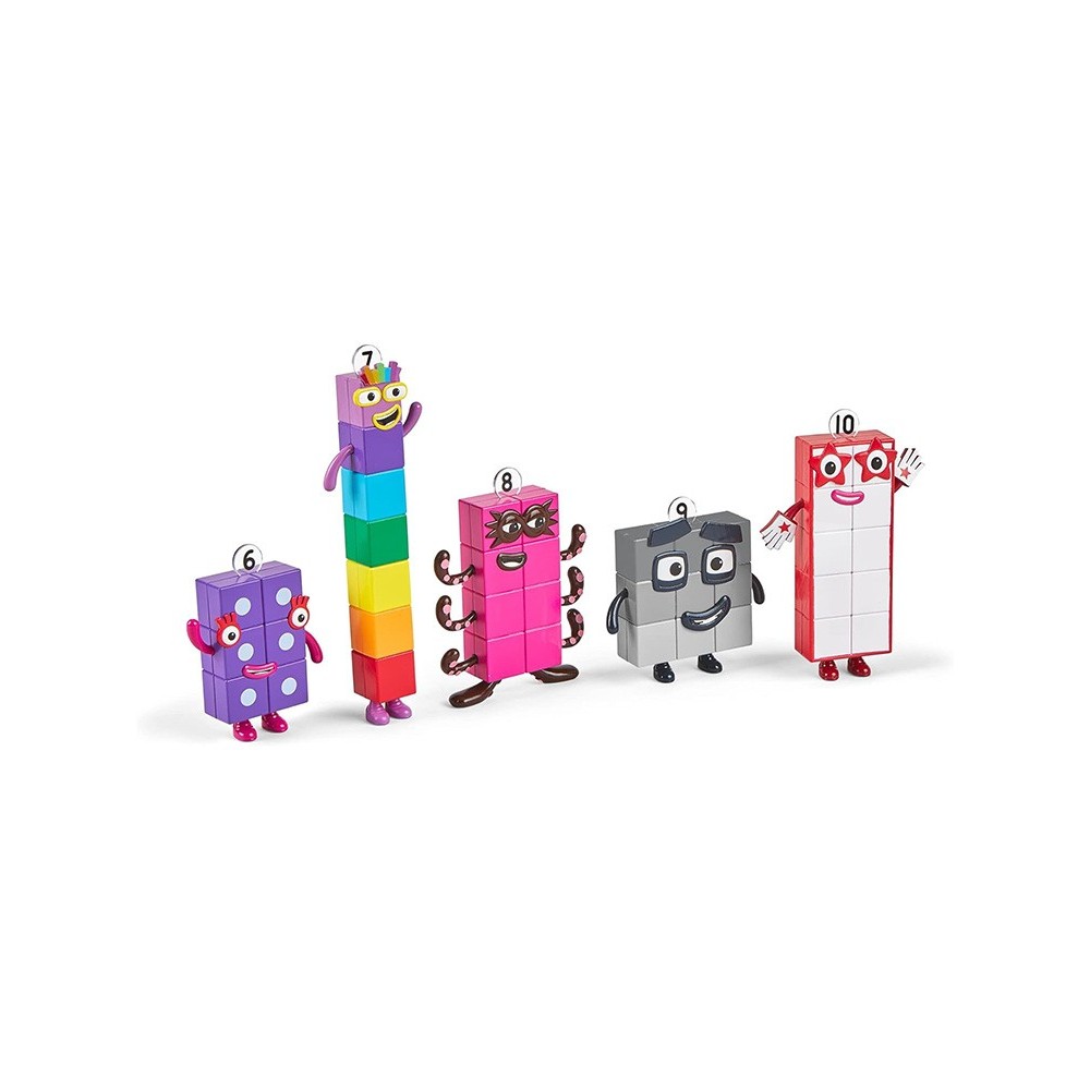 Numberblocks Khối Xây Dựng Kỹ Thuật Số Trẻ Em hand2mind Hoạt Hình Búp Bê Trí Tưởng Tượng Đồ Chơi DIY