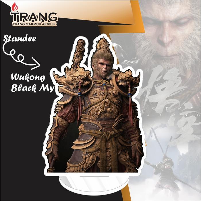 Standee Figure Akrilik Black Myth / Standing Action figure Acrylic Black Myth - Style 1
