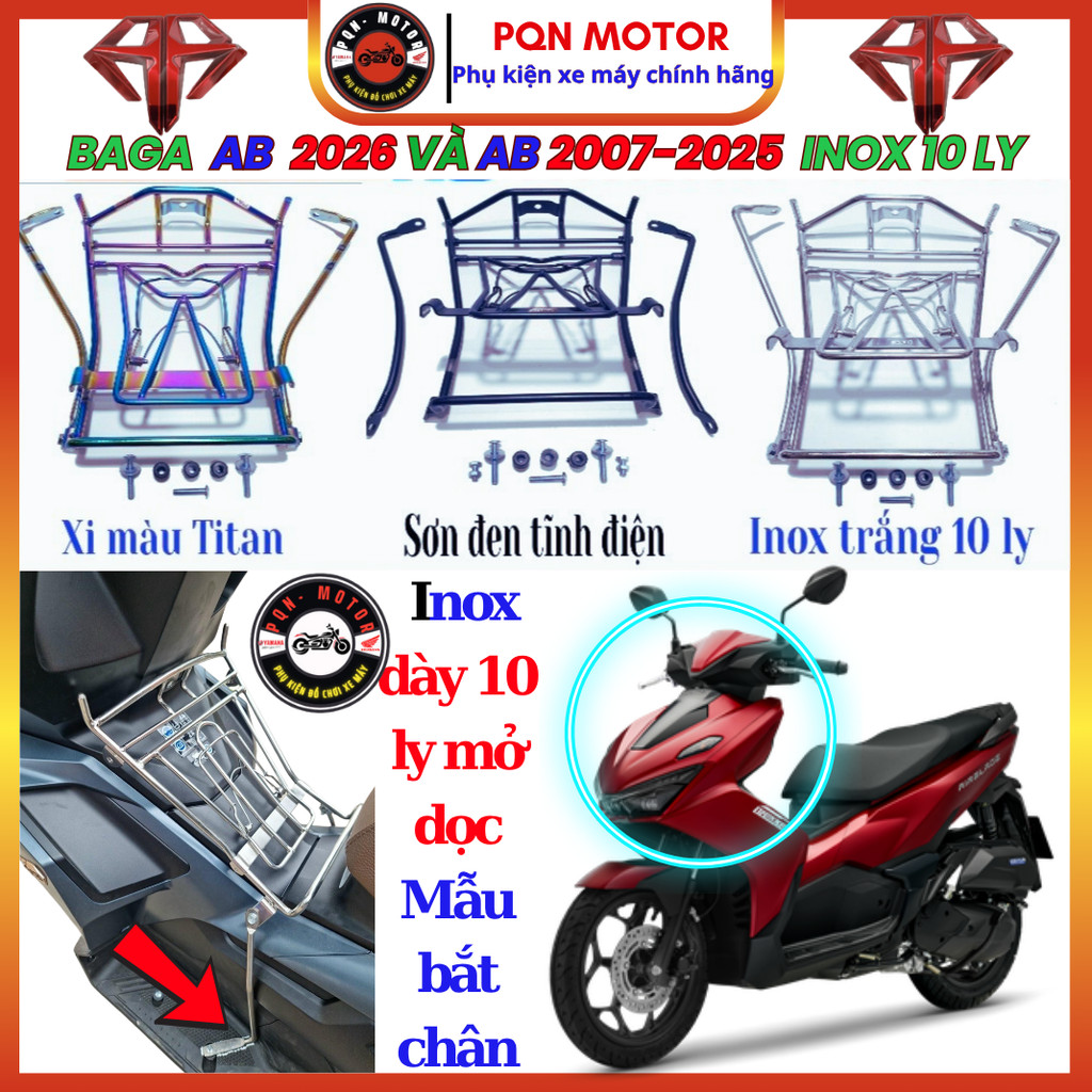 Baga  AB 2026, AB 2023-2025, AB 2007 - 2010, AB 2011-2012, AB 2013 - 2019, AB 2020-2022, Inox 10 Ly