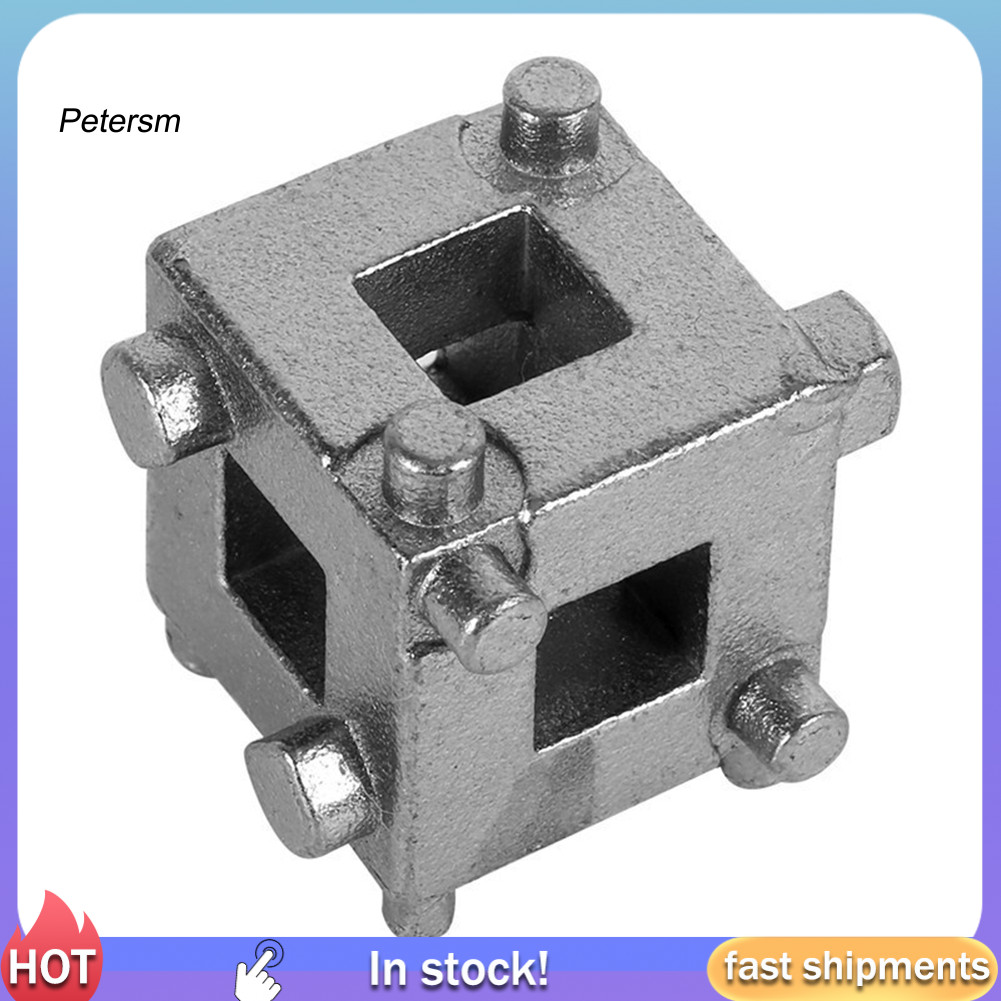 PP Xe Phía Sau Phanh Đĩa Piston Dụng Cụ Thu Hút Thép Carbon Cube Calliper Adapter