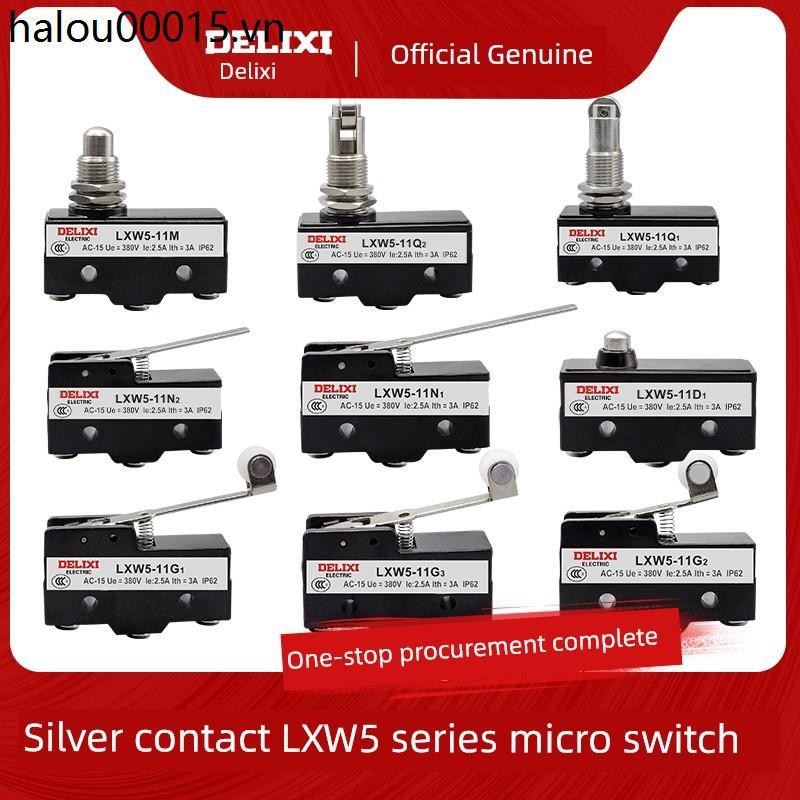 Delixi Stroke Micro Switch LXW5-11D1 11G1 11G2 11M 11N1 11Q1 11Q2 G3