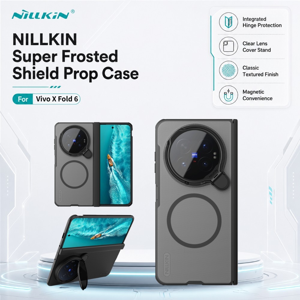 NILLKIN Ốp Lưng Cho Vivo X Fold 6 Fold6 Khung TPU Túi Khí CA4017