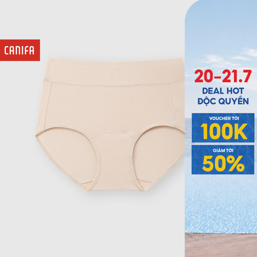 Quần lót nữ CANIFA chất liệu mềm mại co giãn tốt 6UP25A001