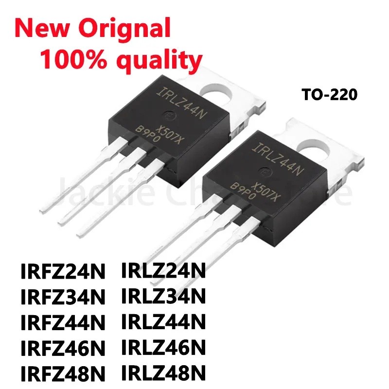 5 Chiếc IRLZ44N IRFZ34N IRLZ24N IRFZ44N IRLZ34N IRFZ46N IRLZ46N IRFZ48N IRLZ48N IRFZ24N TO-220 Hiệu 