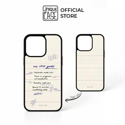 Ốp lưng Unique Case dành cho iPhone in hình Doodle Note DN001 phù hợp sử dụng cùng bút màu Acrylic Marker