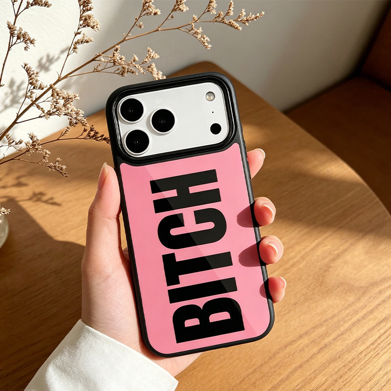 Ốp điện thoại tương tự Diireba Thích hợp cho Apple 14 Bad Woman 16 / 17 Huawei mate80pro Đỏ iphone13