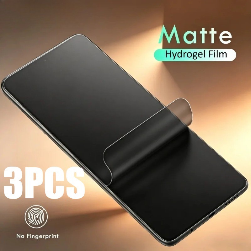 3 Phim Hydrogel Mềm Mờ Cho Doogee Blade Fire Note 6 N50 59 S118 V GT S Play Pro Ultra Max Plus HD Ch