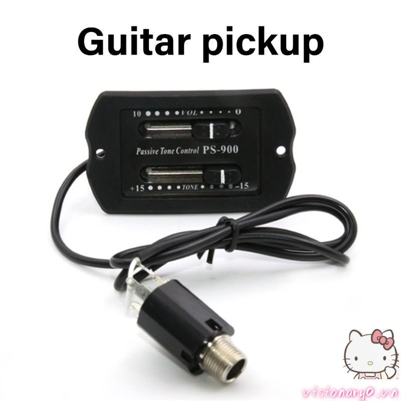 Vision Acoustic Guitar Pickup 2 Ban Nhạc EQ Acoustic Guitar Preamp Acoustic Guitar Preamp Ban Nhạc P