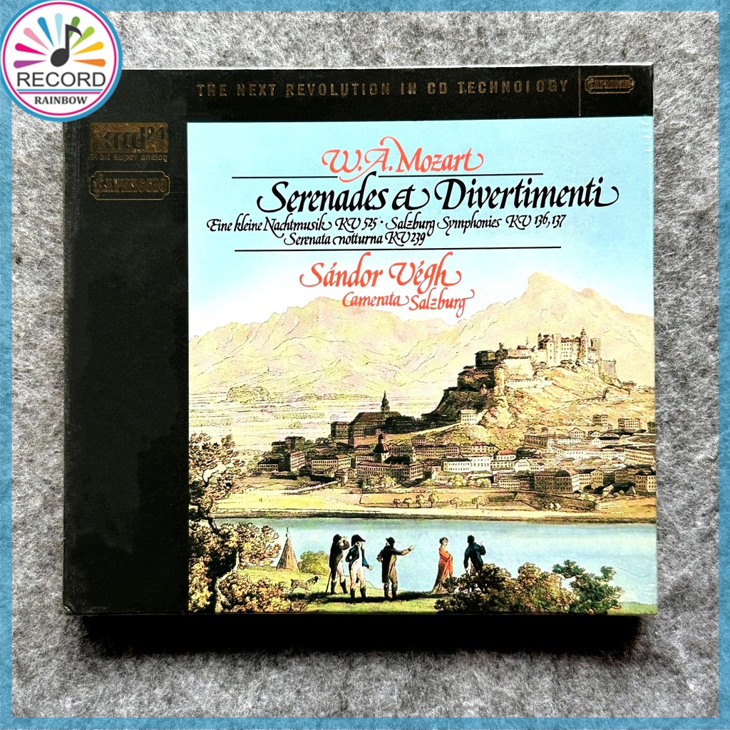 W.A. Mozart Serenades & Divertimenti XRCD Original CD Album [Sealed] Brand New GDXVN