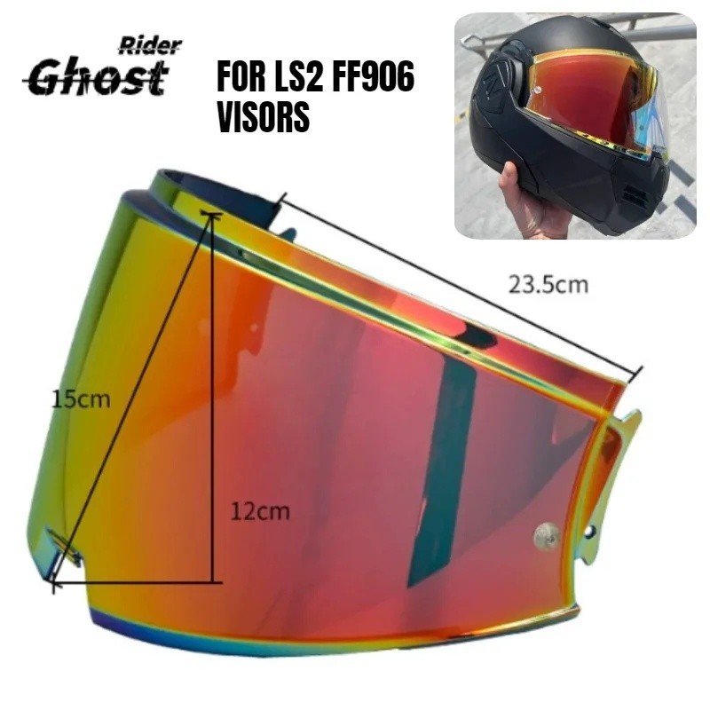 Nóng Photochromic Tấm Che Cho LS2 FF906 VDVANT Lật Lên Mũ Bảo Hiểm Thay Thế Ống Kính Mặt Sh