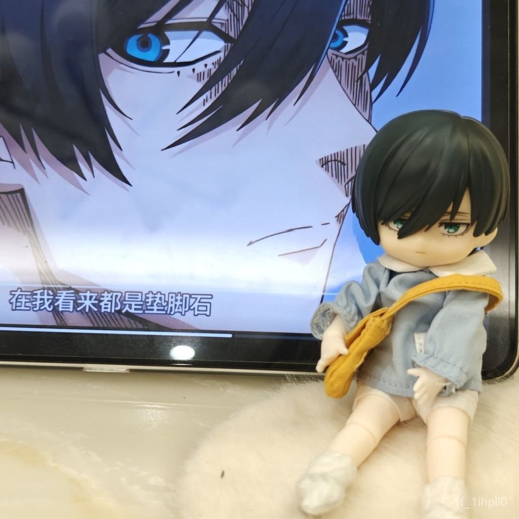 Búp bê Blue Lock Isagi Yoichi Ob11 cử động linh hoạt nhân vật anime nổi tiếng món quà sinh nhật tuyệ