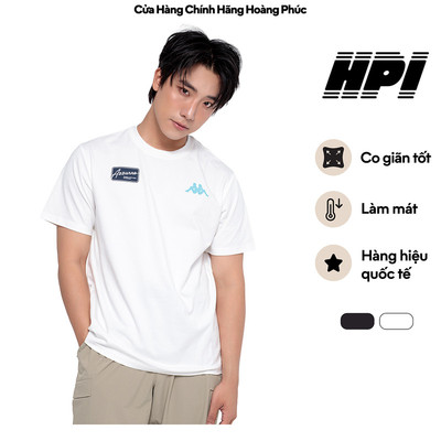 Áo Thun Tay Ngắn Nam KAPPA Dáng Tiêu Chuẩn Mát Lạnh Thoáng Khí Playful Gen X KOBC2TD03