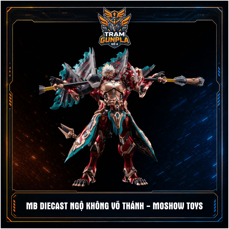 [HÀNG SẴN] MOSHOW TOYS MÔ HÌNH LẮP SẴN DIE CAST SUN WUKONG - TỀ THIÊN ĐẠI THÁNH