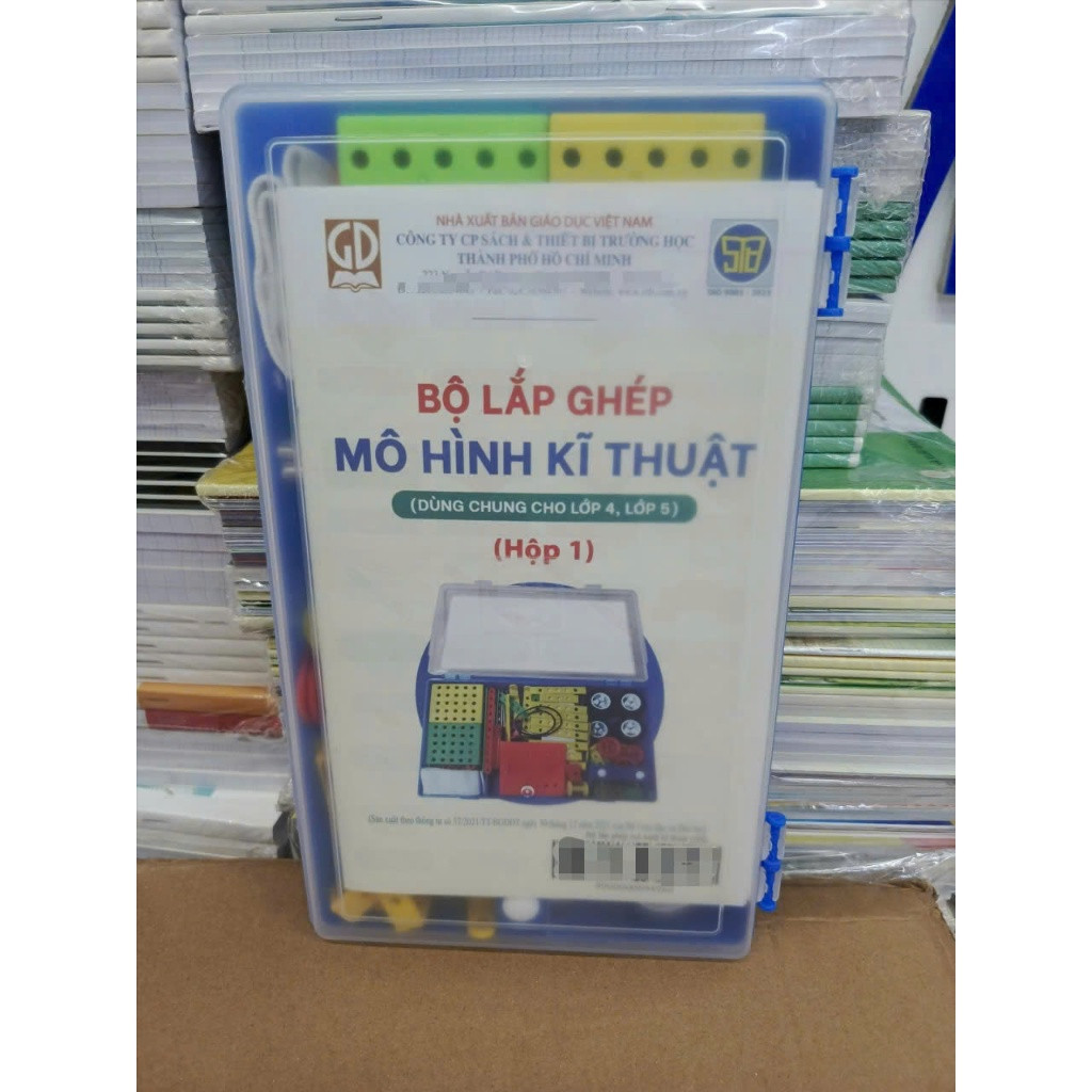 BỘ LẮP RÁP MÔ HÌNH KỸ THUẬT LỚP 4-5 | [Minh Hiền Bookstore]